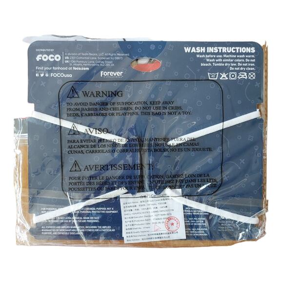 Santa Beard Pleated Face Cover Mask SET (4) Christmas Holiday NWT - Picture 6 of 6